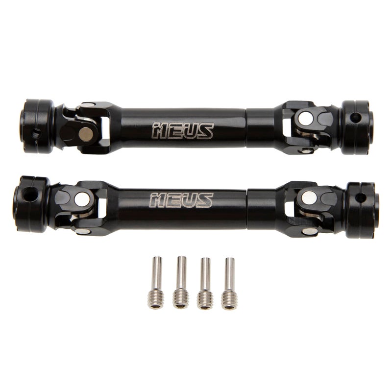 MEUS RACING أعمدة محرك MEUS RACNIG 2 قطعة TRX4 SCX10 لـ 1/10 RC Crawler Traxxas TRX4/Axial SCX10/Tamiya CCO1/Redcat Gen8 إلخ. (75 مم) - Image 1